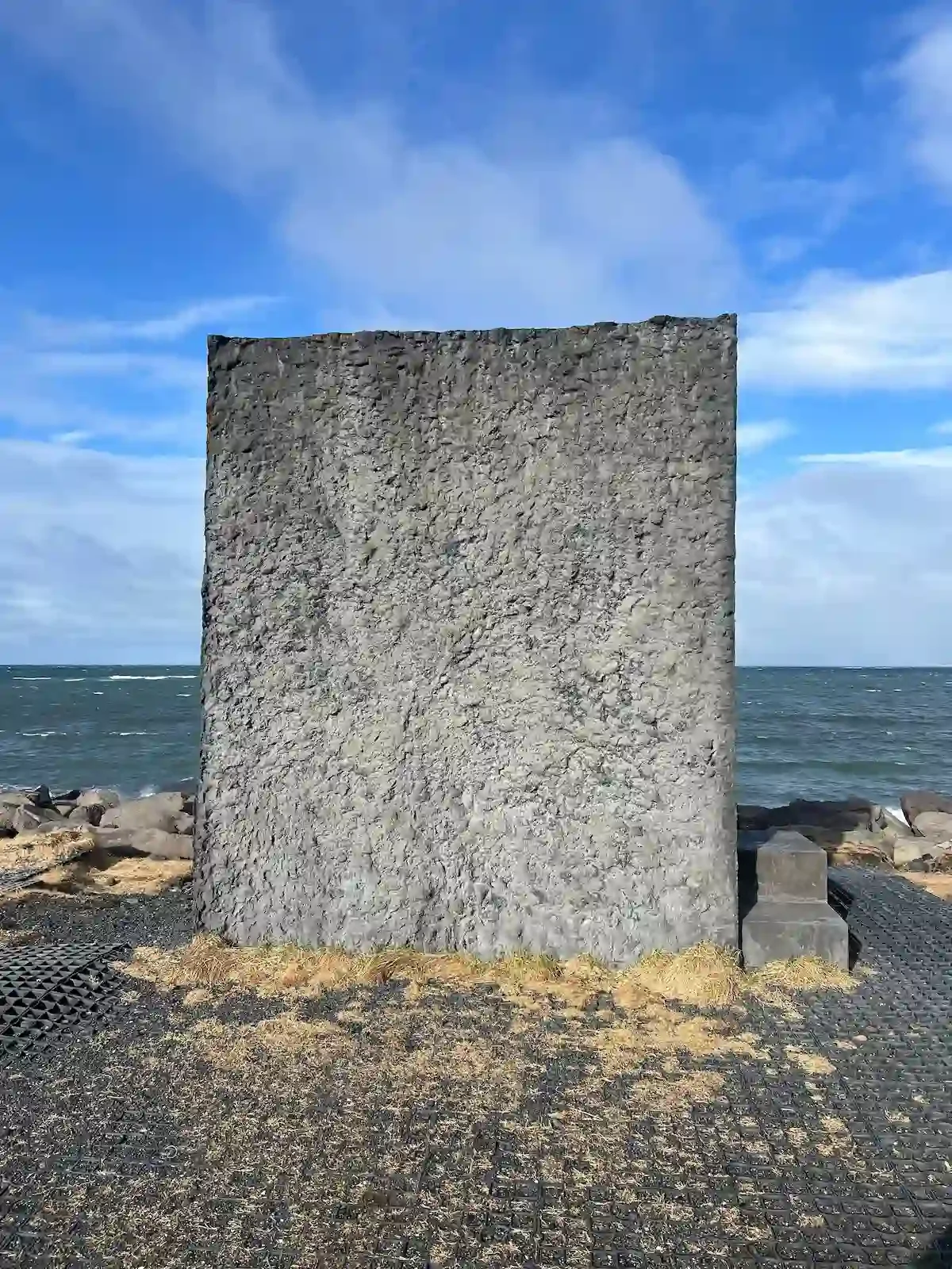 Copyright Knot Waste: Reykjavik, Iceland - Art by the ocean.