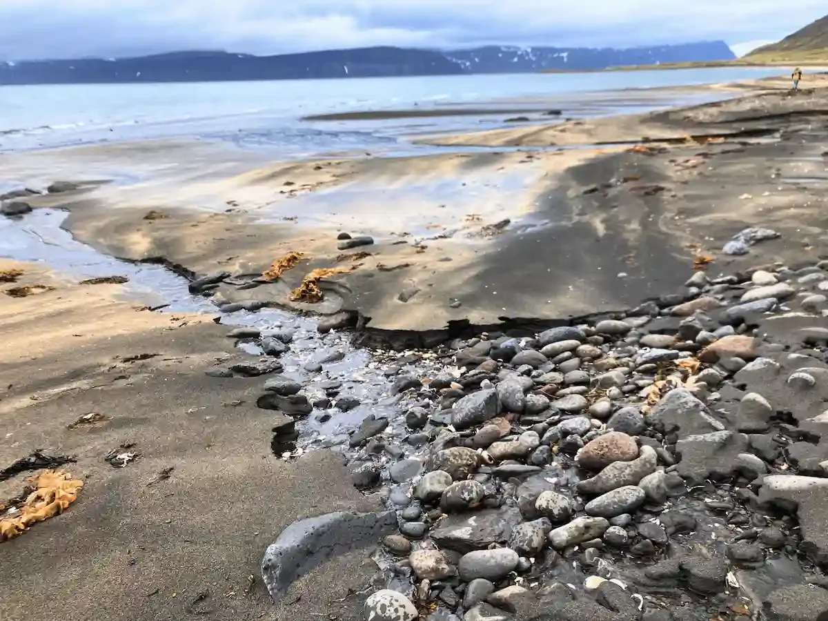 Copyright Knot Waste: Hesteryri Village, Iceland - You can only access the village during summer, as winter conditions are too harsh. It's a tough crossing on a little boat in wild sea conditions!