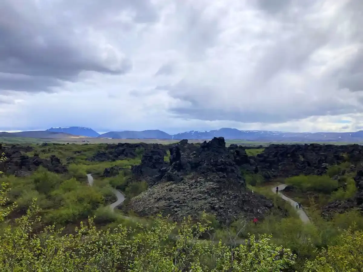 Copyright Knot Waste: Akureyi Trip, Iceland: Dimmuborgir is often called the “Dark Fortress.”