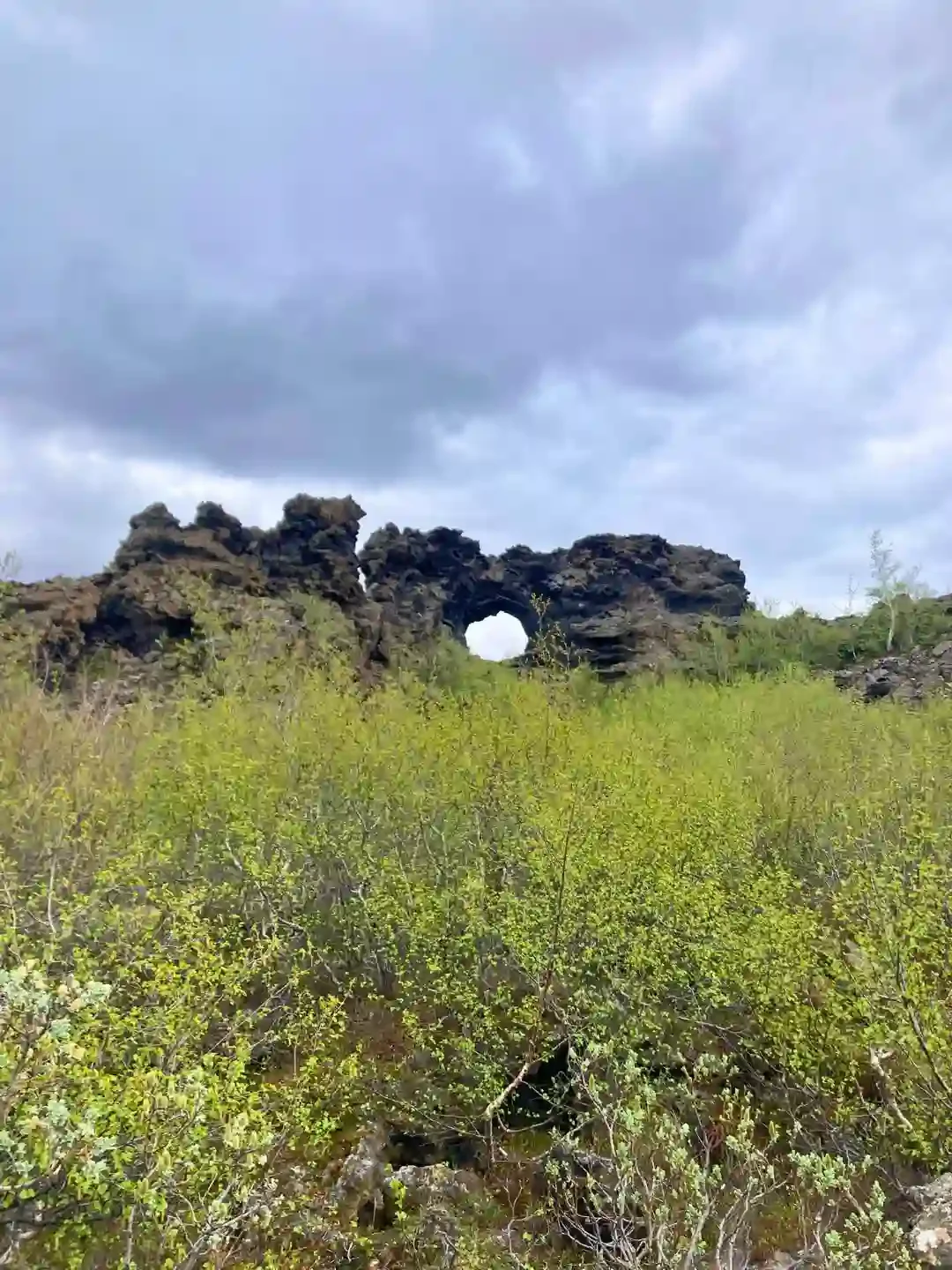 Copyright Knot Waste: Akureyi Trip, Iceland: Dimmuborgir is a lava field east of the Mývatn area. Featuring rock pillars and caves, the area is known for its folklore troll tales.