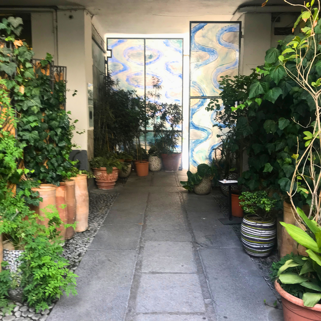 Nature Inspired Interiors - milan - italy - 10 - corso - como - plants - entrance .png
