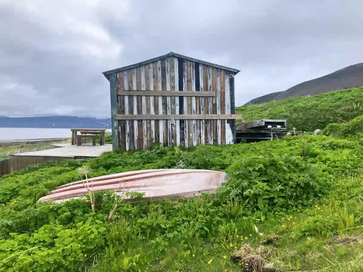 Copyright Knot Waste: Hesteryri Village, Iceland - It's accessible only by boat from Ísafjörður, which takes about 1 hour to get there. 