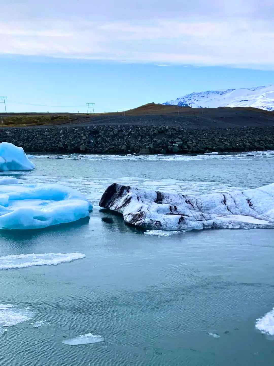 Copyright Knot Waste: Jökulsárlón Glacier Lagoon, Southern Iceland - Floating Icebergs Calved Directly from The Breiðamerkurjökull Glacier. Located Inside Vatnajökull National Park.