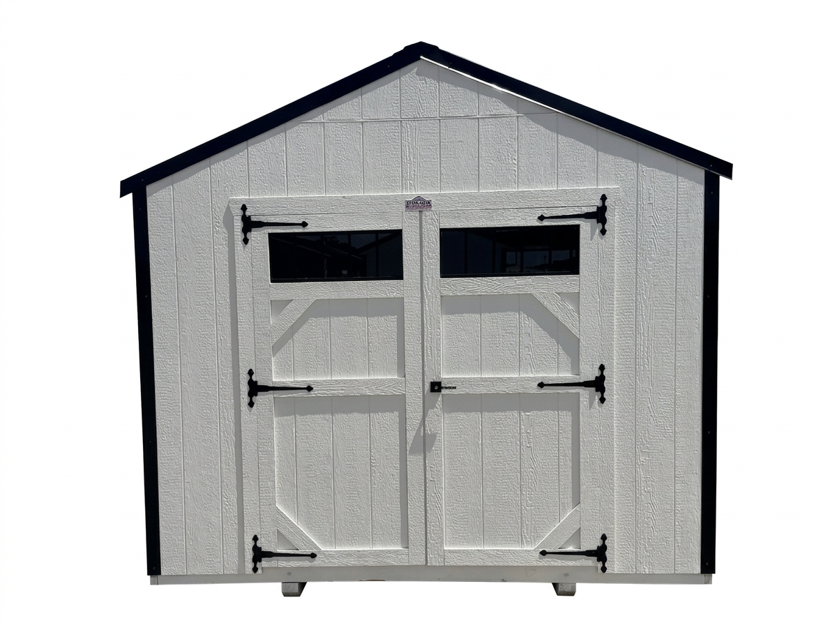 White 10x12 Tru-Valu Utility