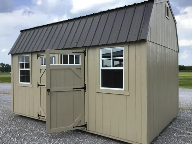 Side Lofted Barn 10x16