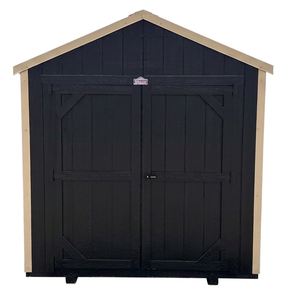 Black 8x12 Tru-Valu Utility