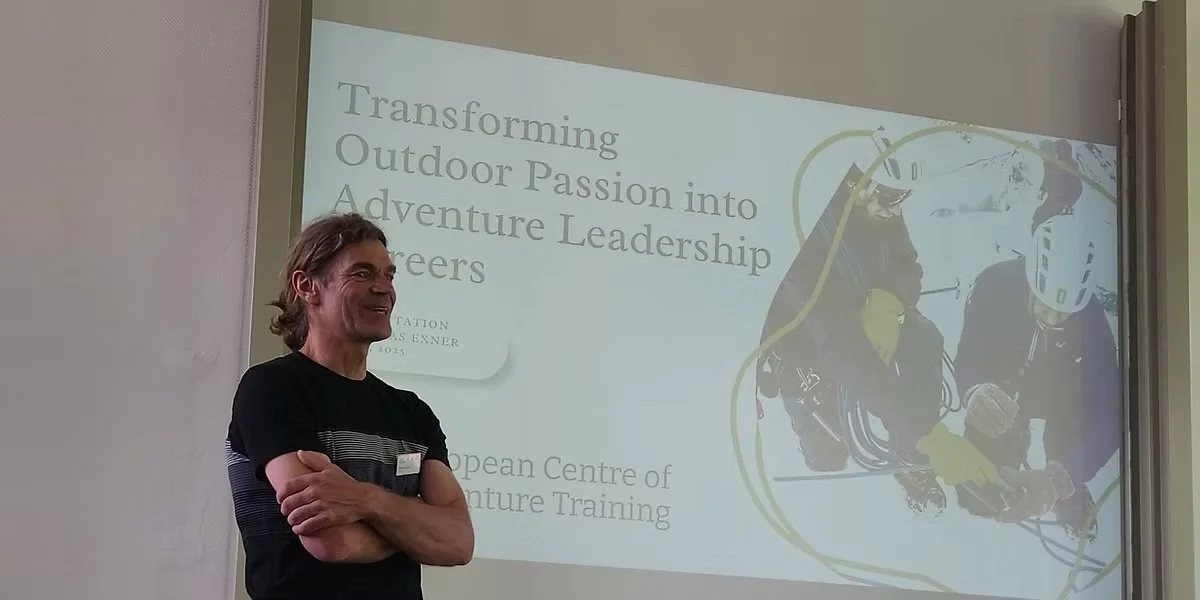 Inaugural Presentation of Ecat’s Adventure Guide Training Program at the Outdoor Visions Network Workshop