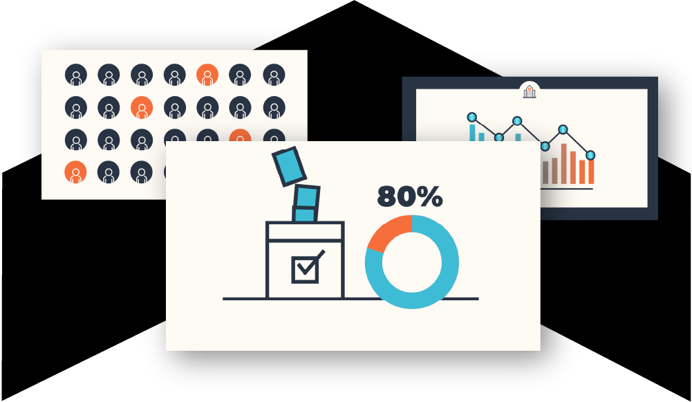 Explainer Videos | Motion graphics animations with charts and graphs that tell a visual story and explain a product or service