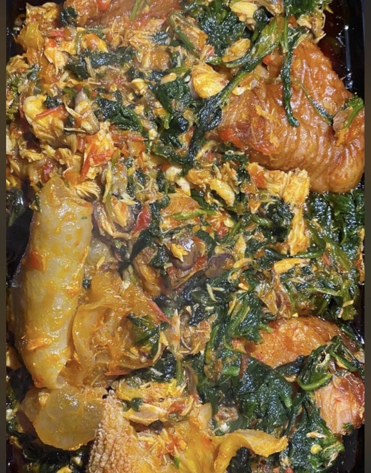 Efo Riro Nigerian Stew