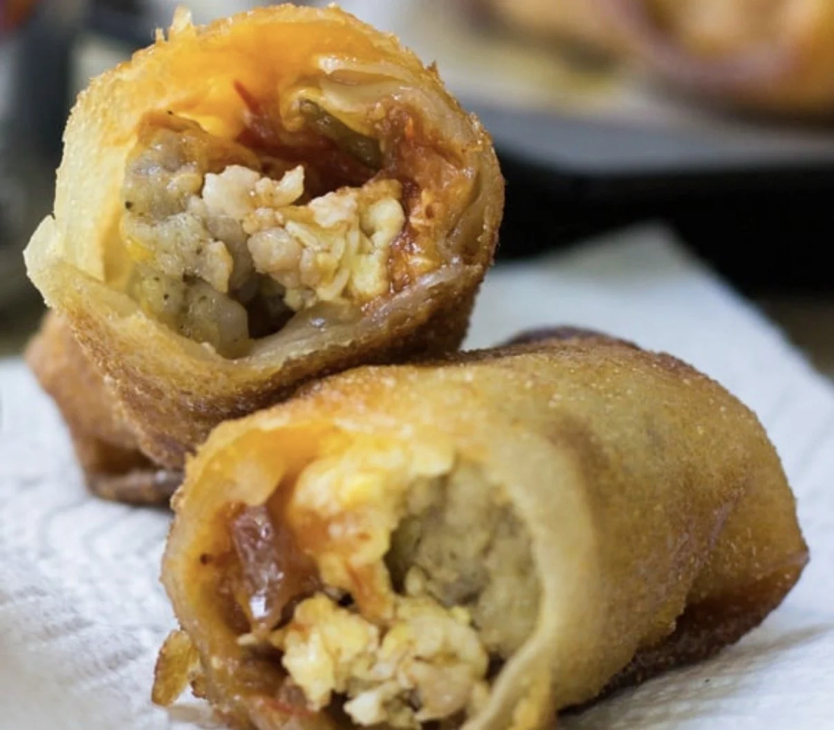 Breakfast Egg Rolls