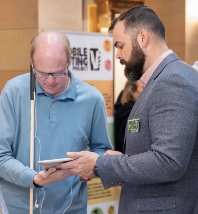 The Mobile Voting Project Brings an Expo Day to the Minnesota Capitol