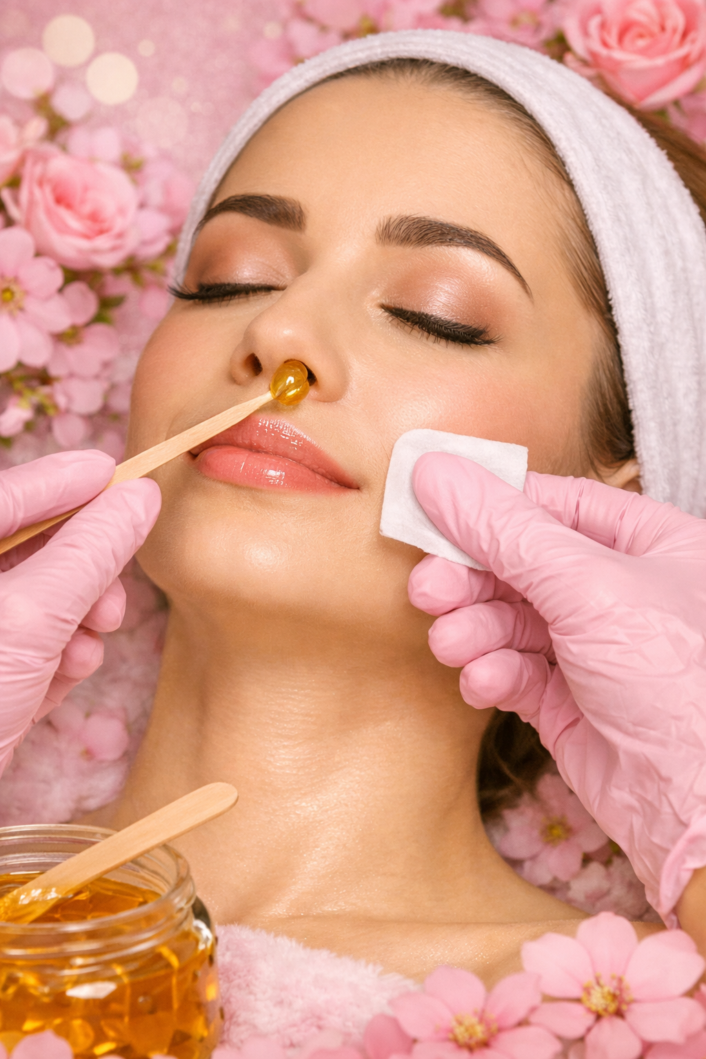 Nose Waxing  Depilación De Nariz