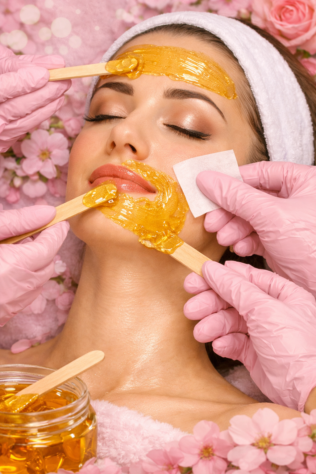 Full Face Waxing Depilacíon Facial