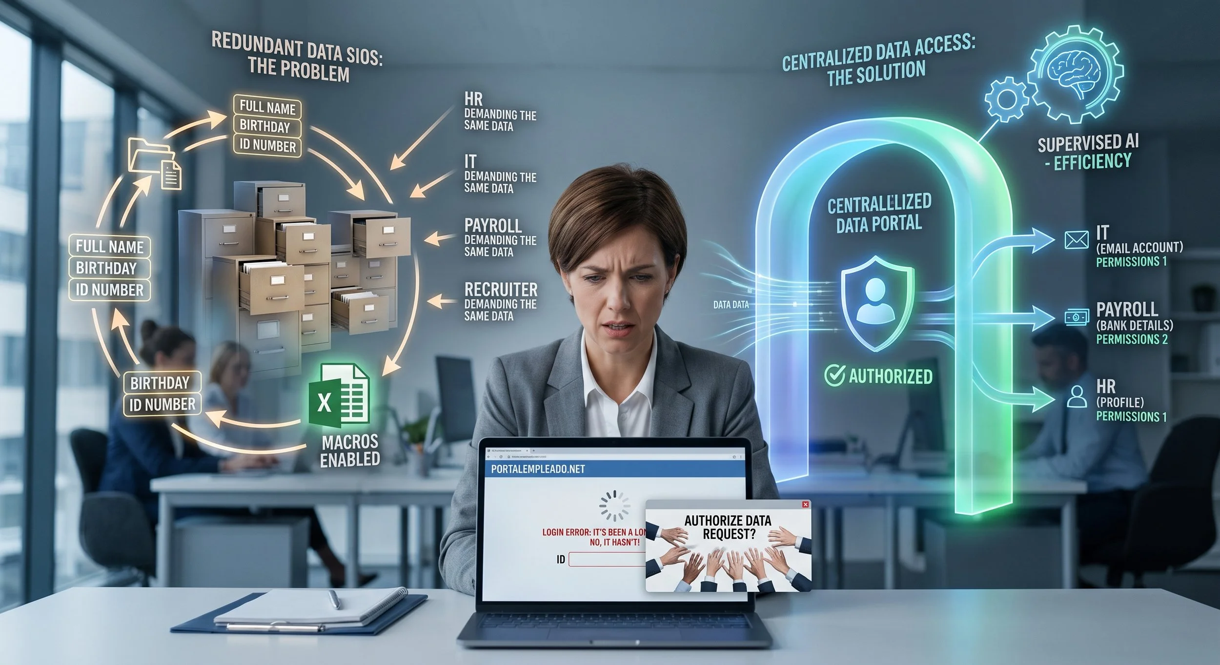 The Corporate Data Loop: Why Am I Filling Out My Own Name Again?