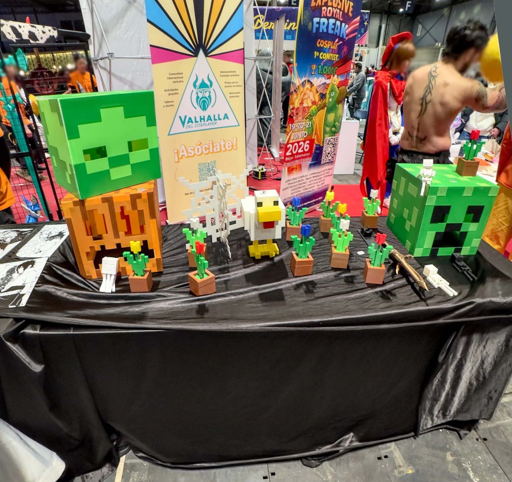 Minecraft stand Japan Weekend