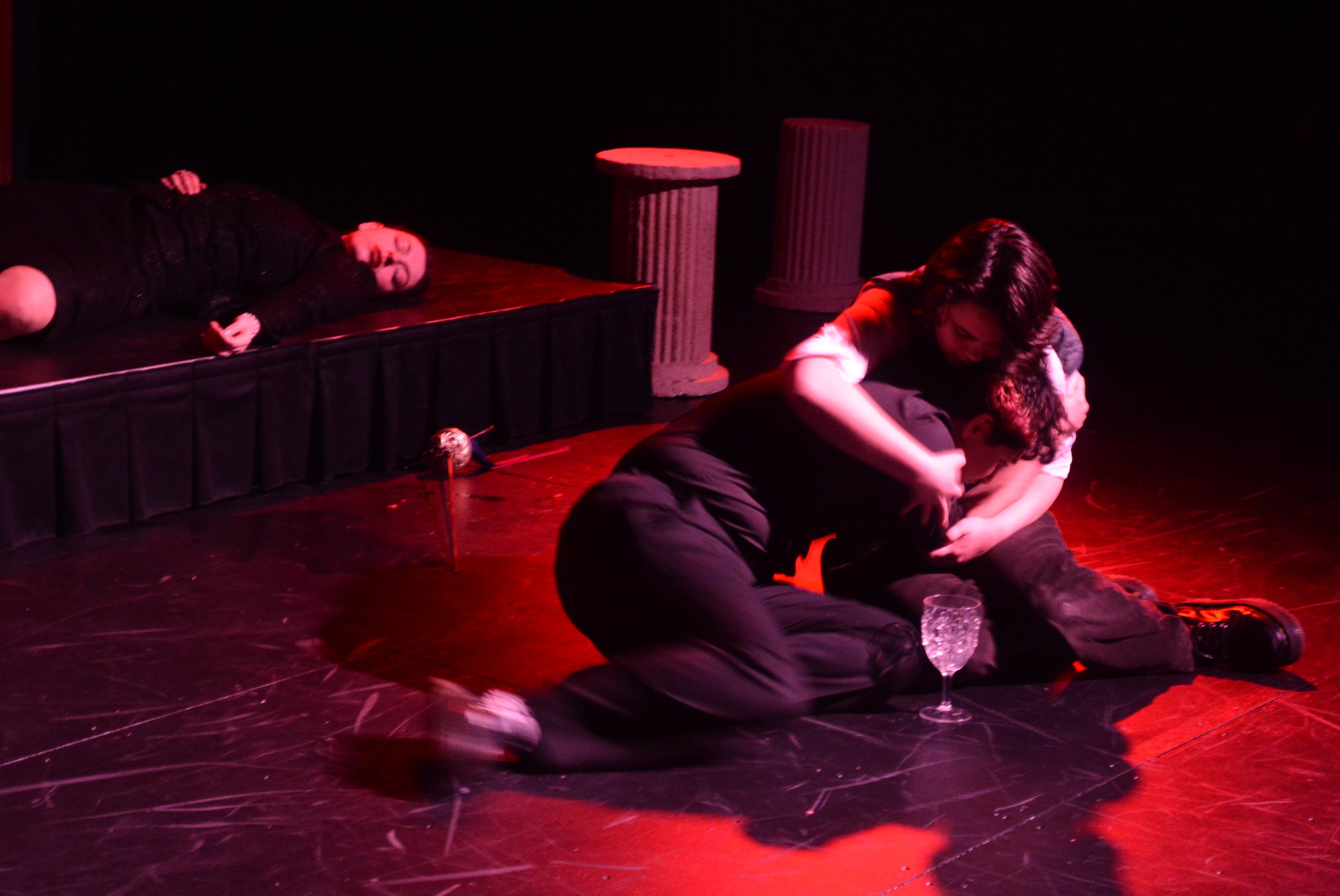 Scene for Hamlet Directed and Scenic Design by Anton Santiago