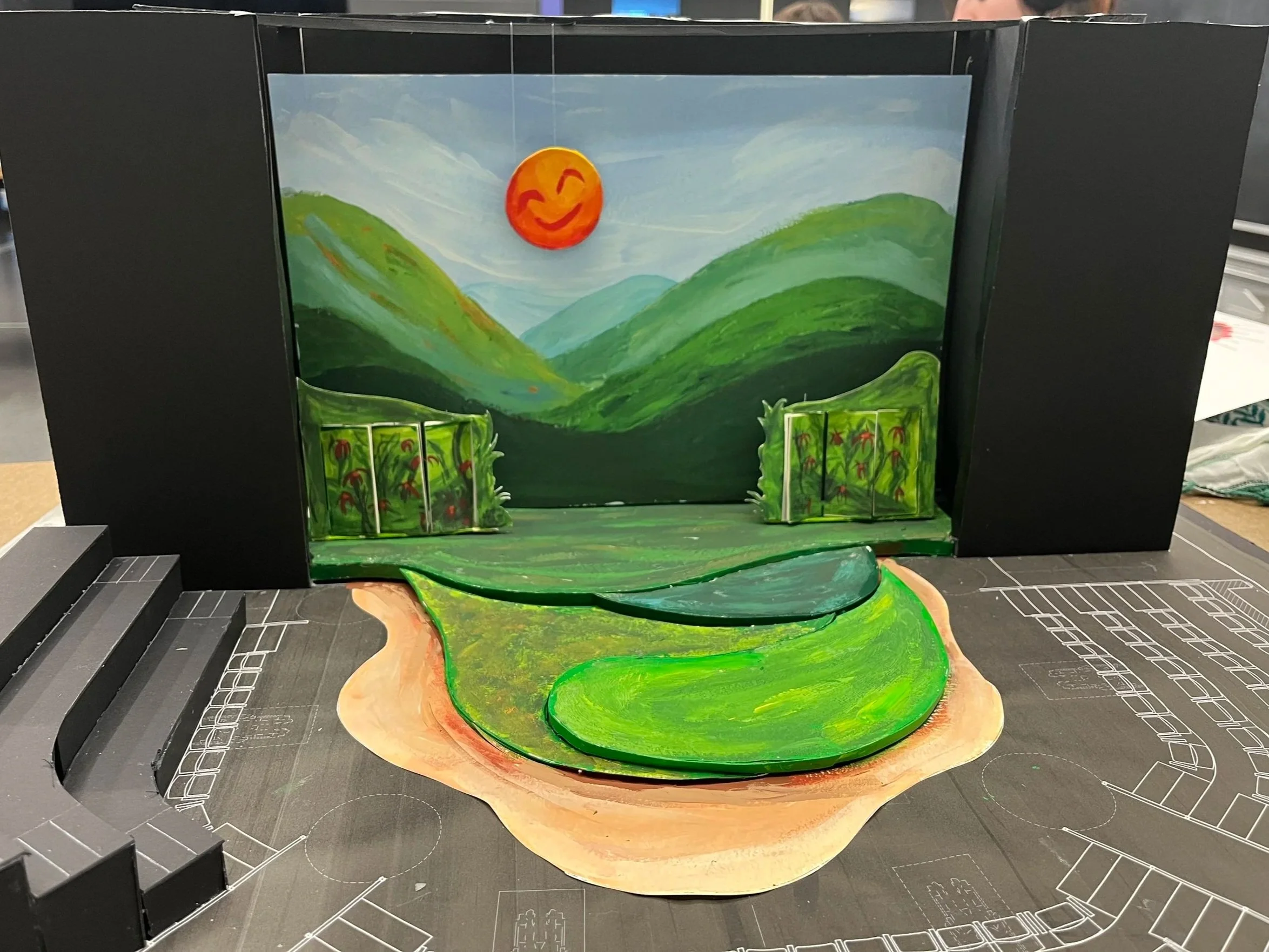 Bob Marley's Three Little Birds by Cedella Marley + Michael J. Bobbitt
Concept model box