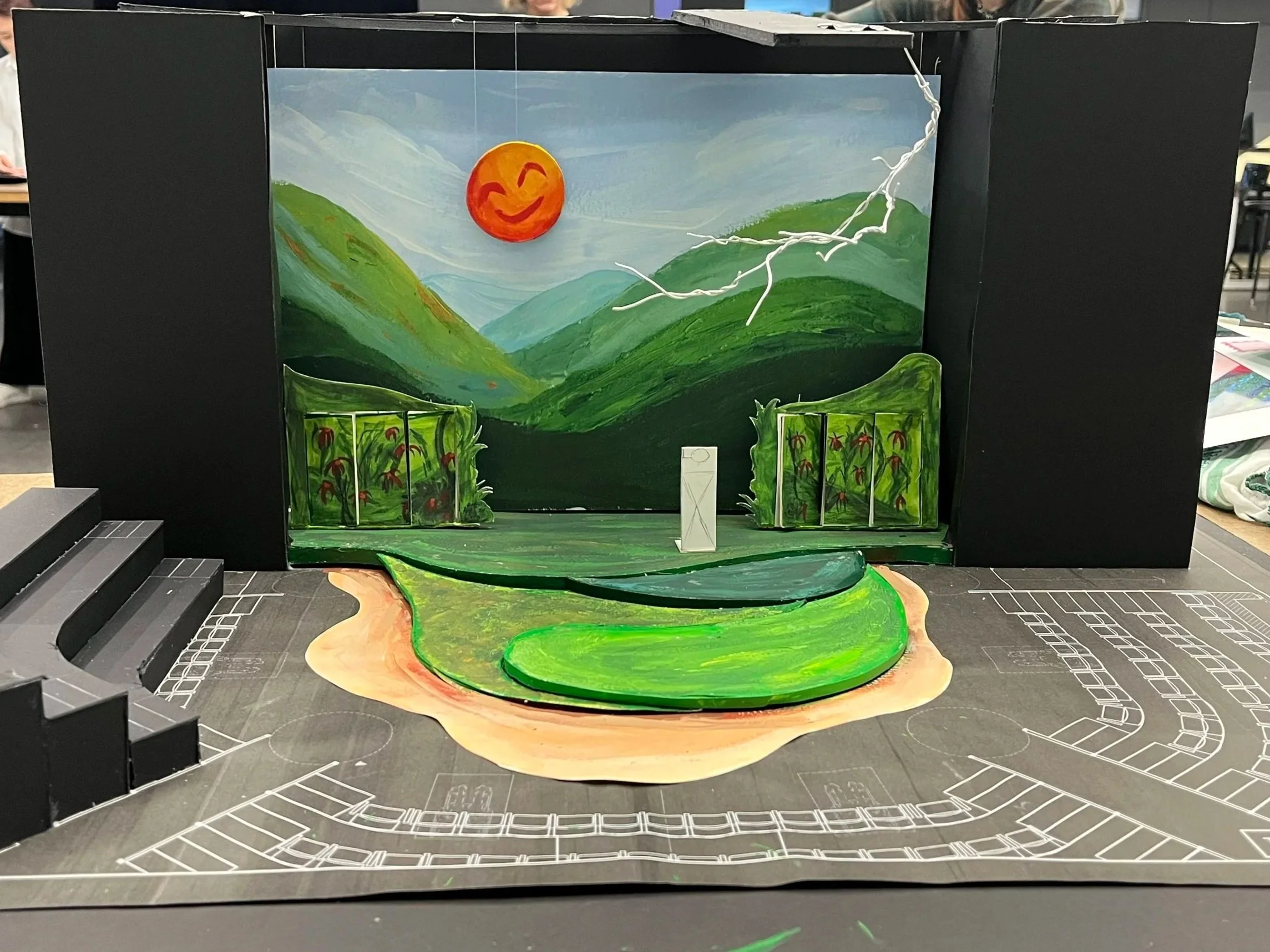 Bob Marley's Three Little Birds by Cedella Marley + Michael J. Bobbitt
Concept model box