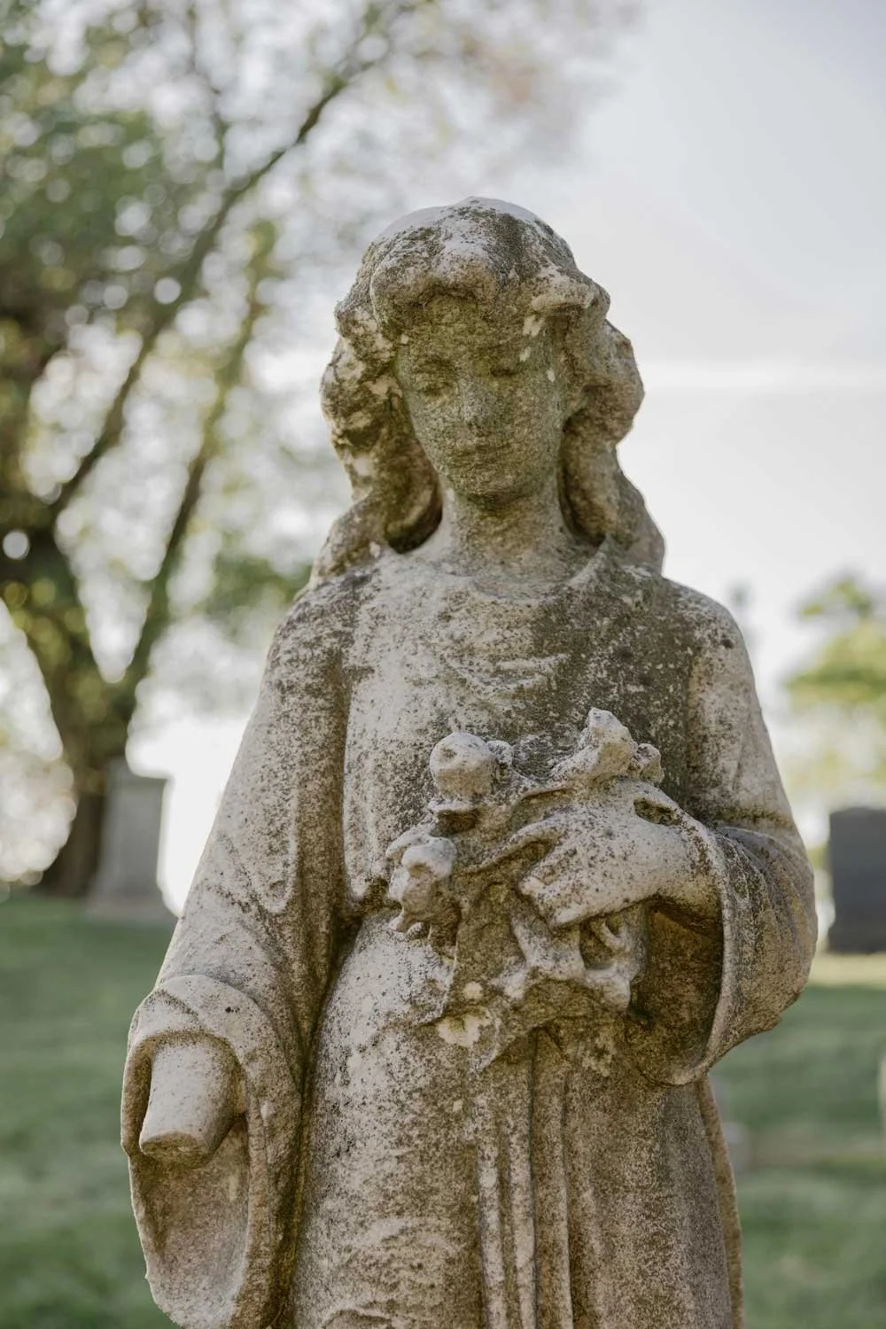 Deathics - Cemetery Statue