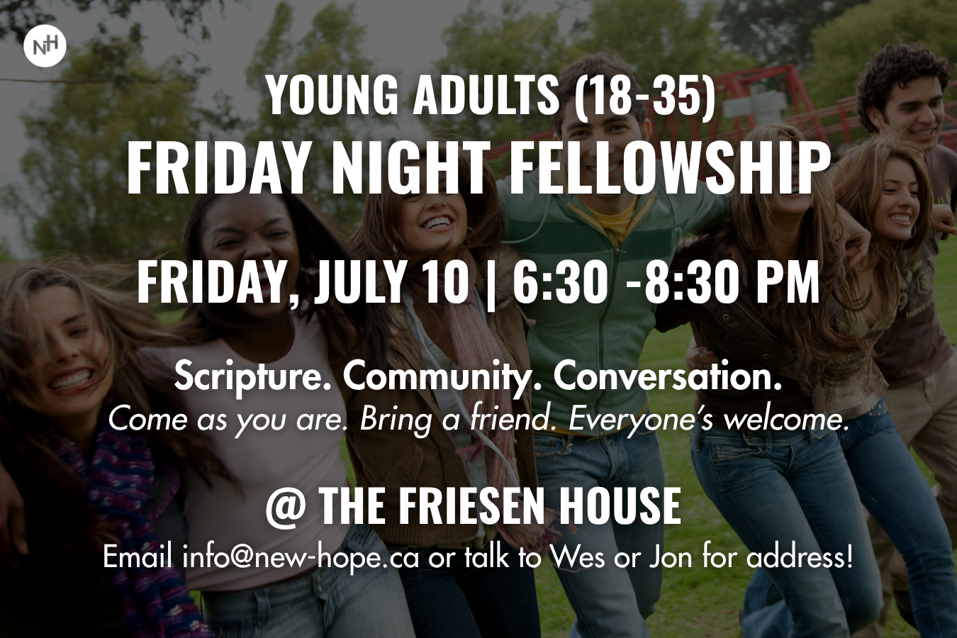 Young Adults Friday Night Fellowship