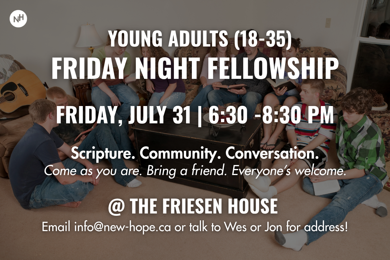 Young Adults Friday Night Fellowship