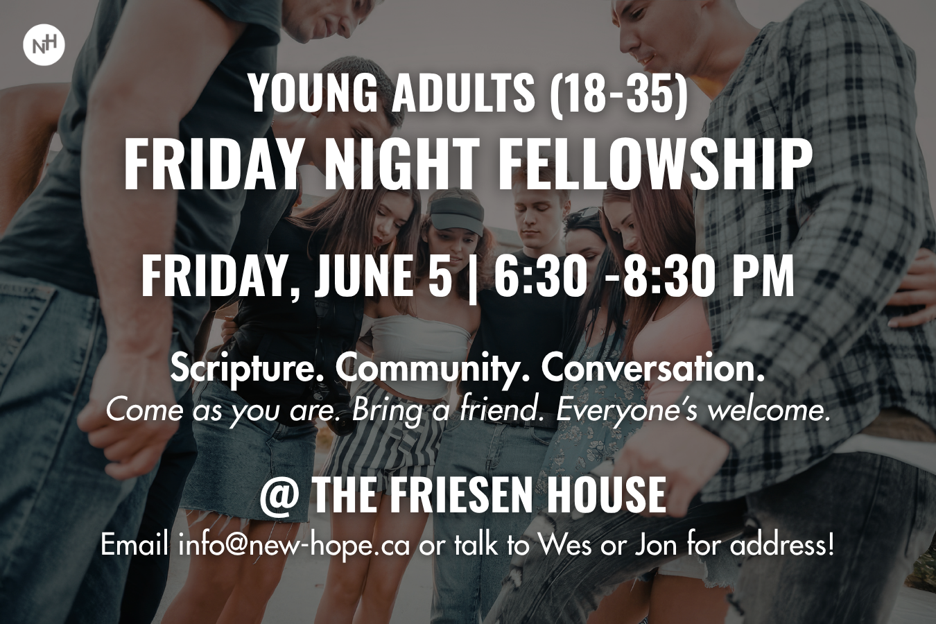 Young Adults Friday Night Fellowship