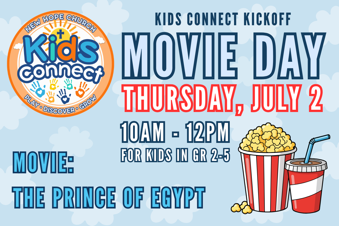 KidsConnect Kickoff: Movie Day