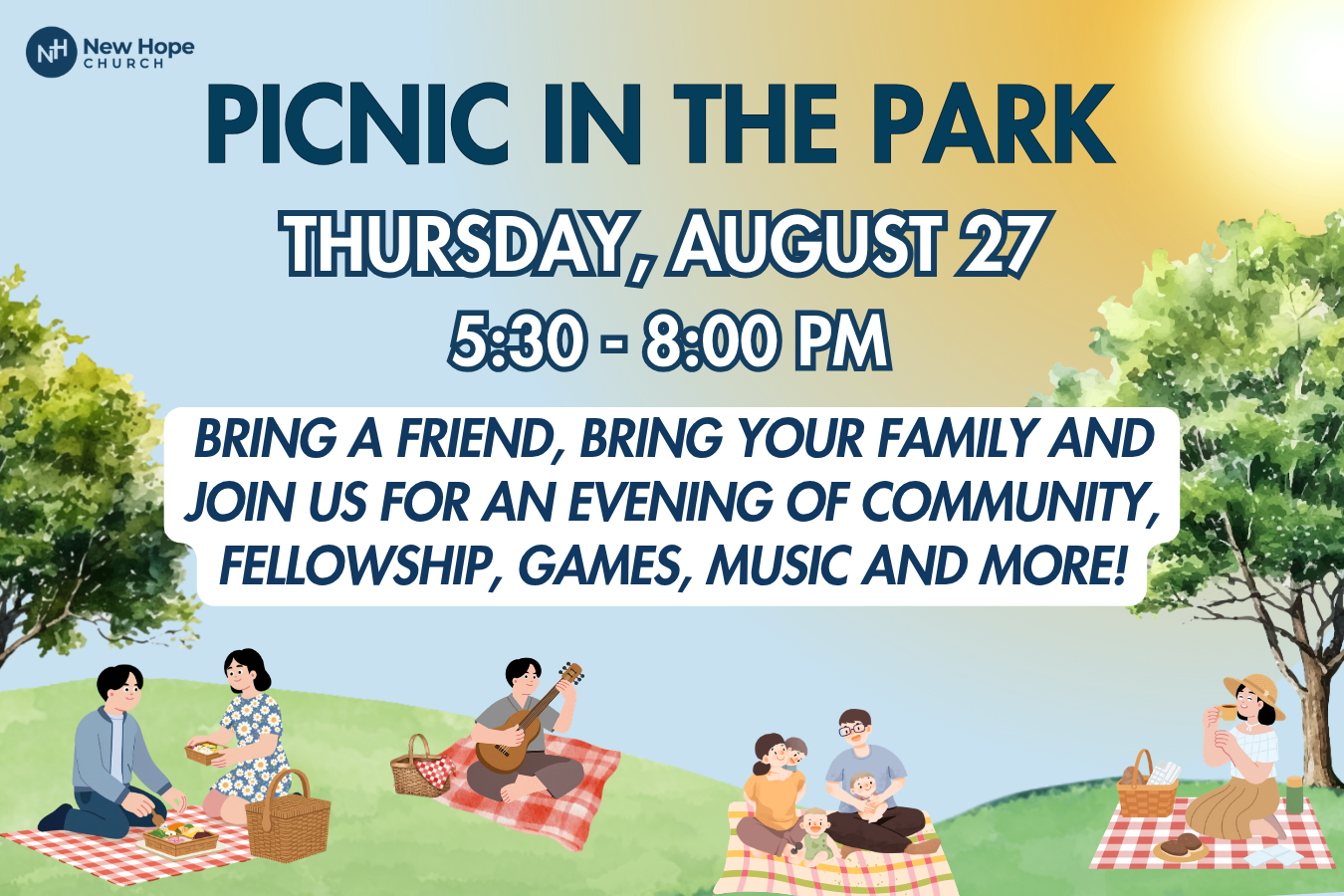 Church Picnic In The Park