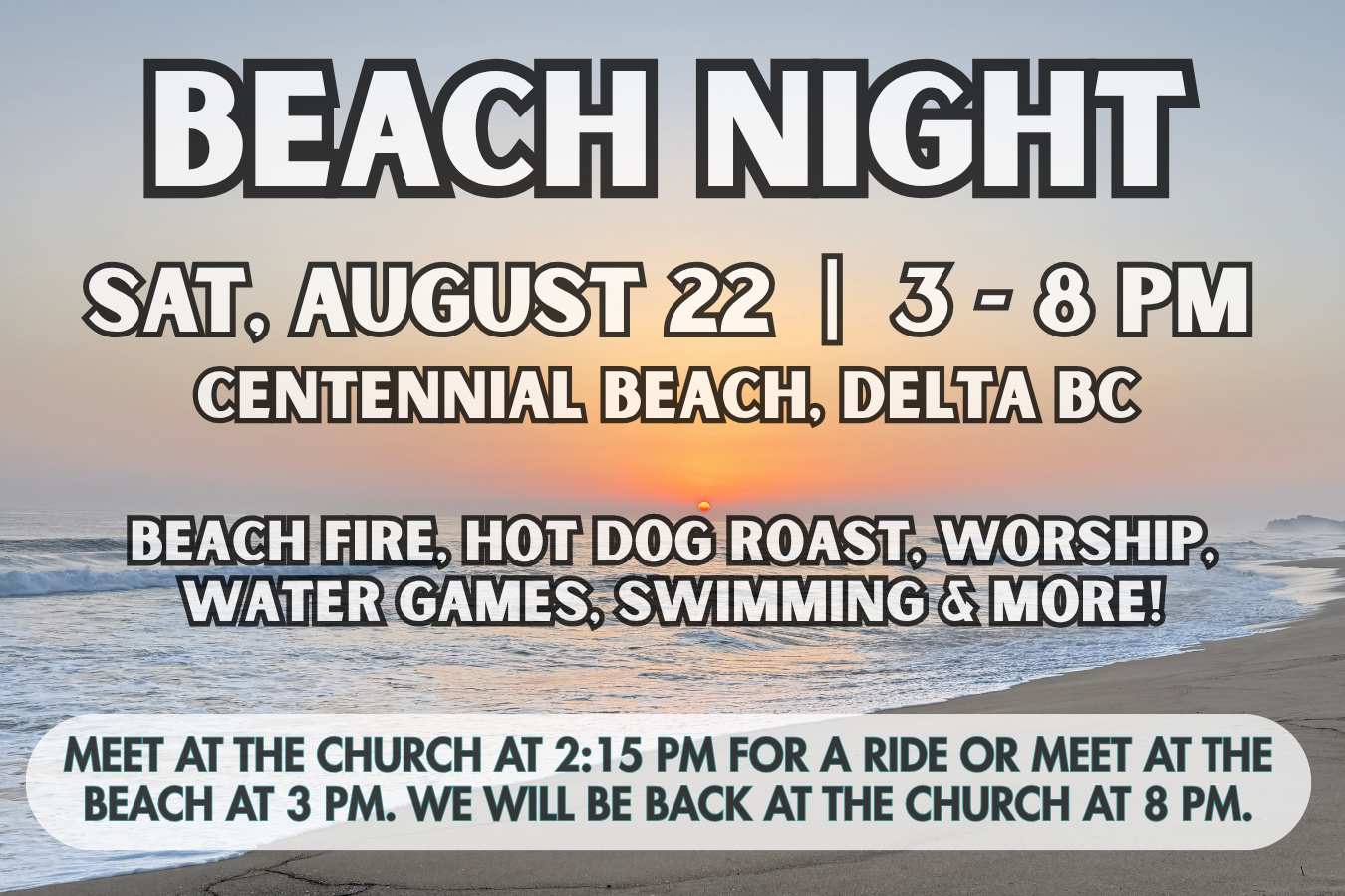 New Hope Youth Beach Night