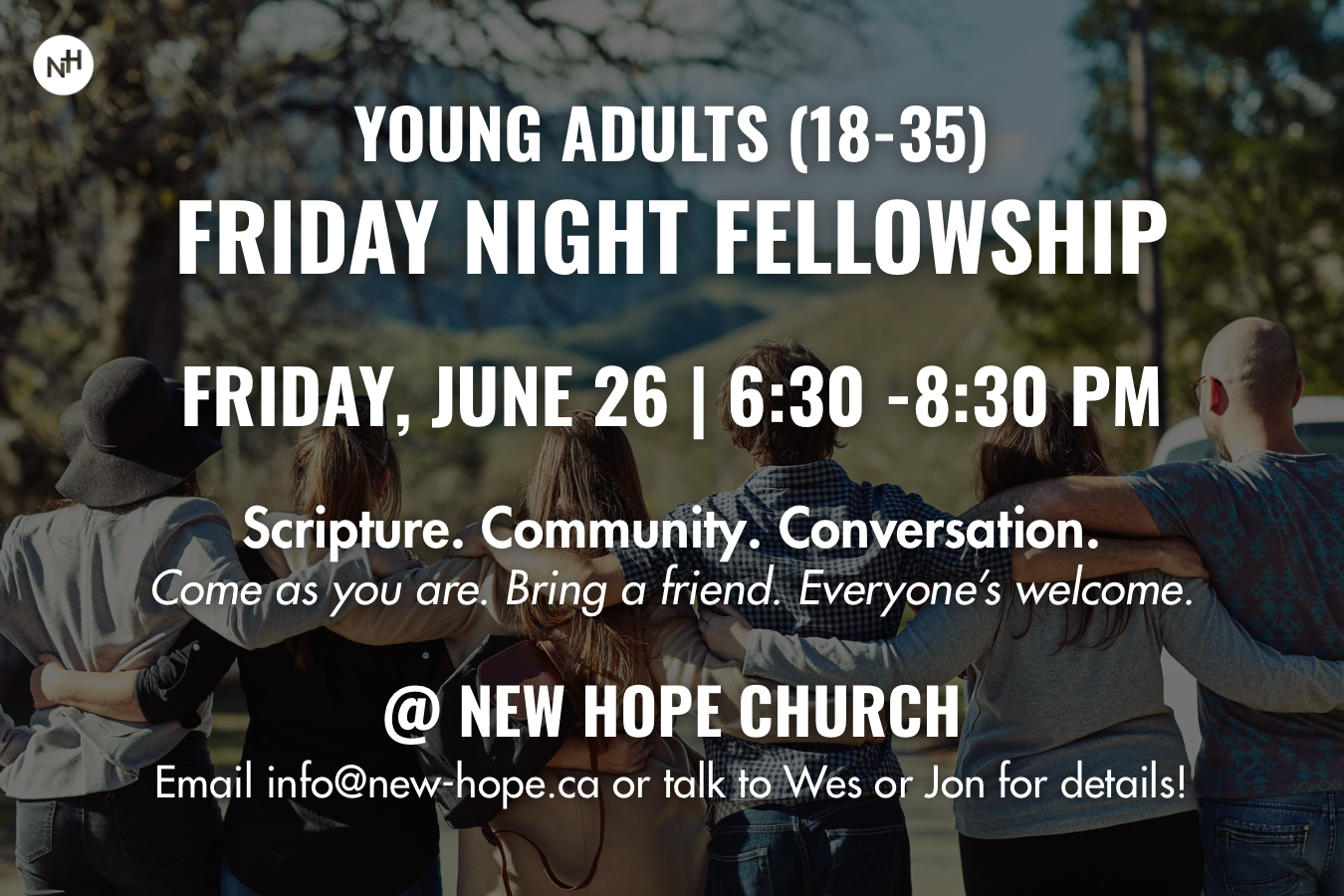 Young Adults Friday Night Fellowship