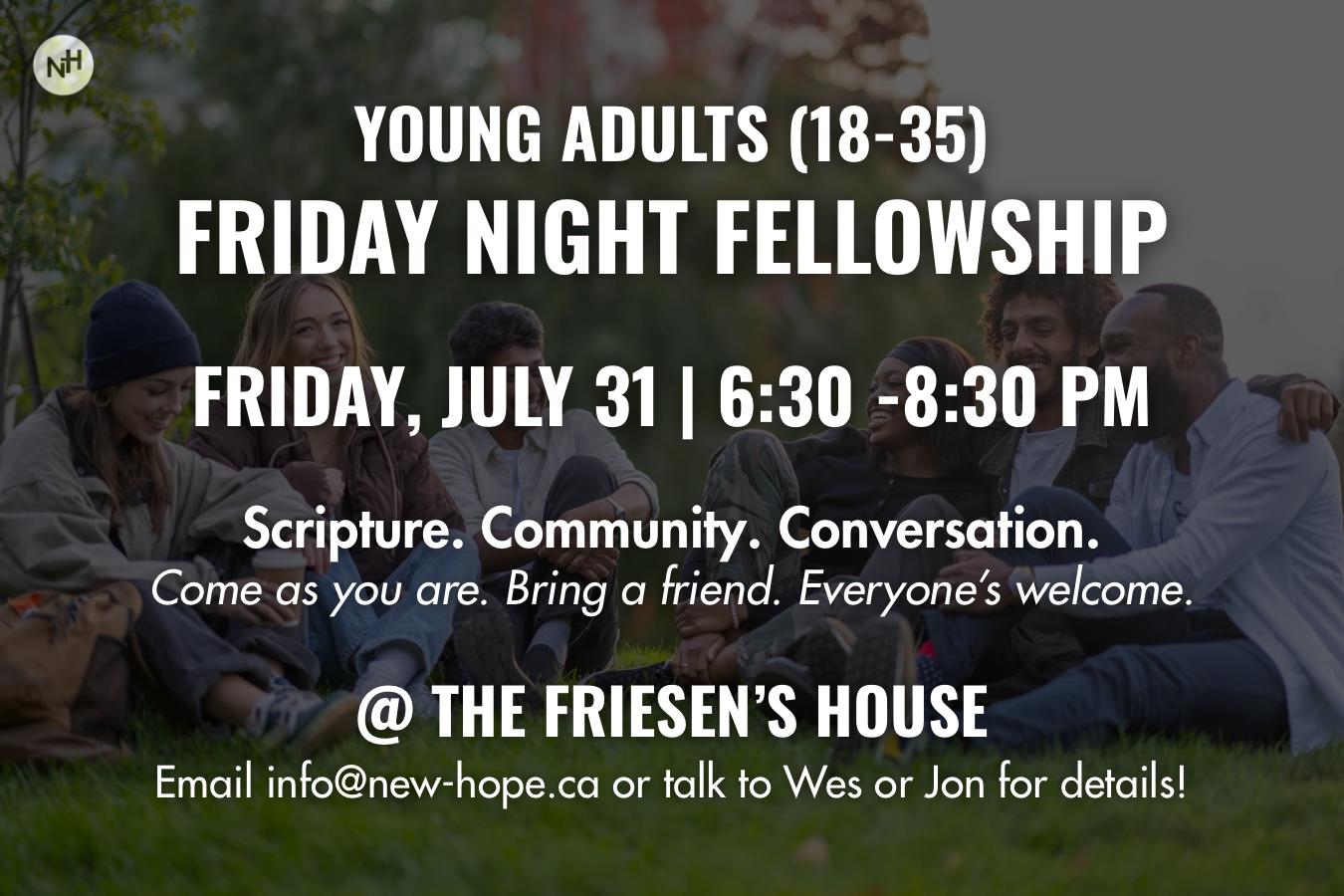 Young Adults Friday Night Fellowship