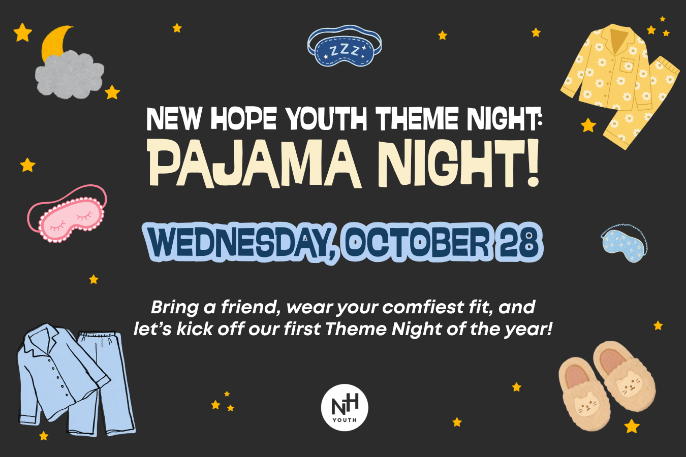 Youth Pajama Night!