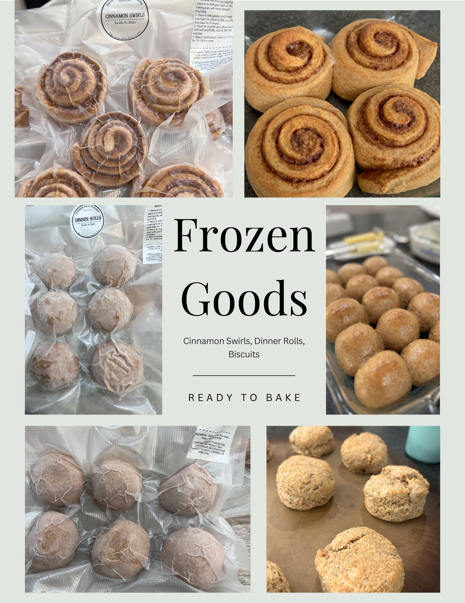 Whole Wheat Frozen Goods