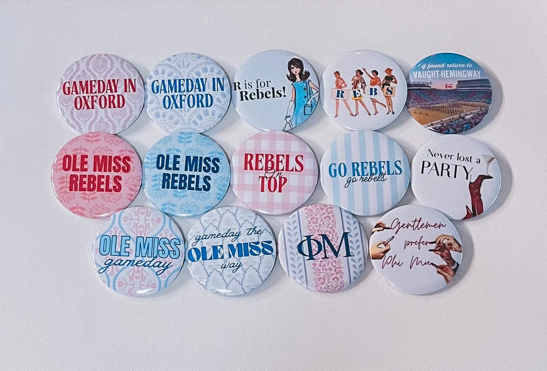 Gameday & Sorority Buttons #3