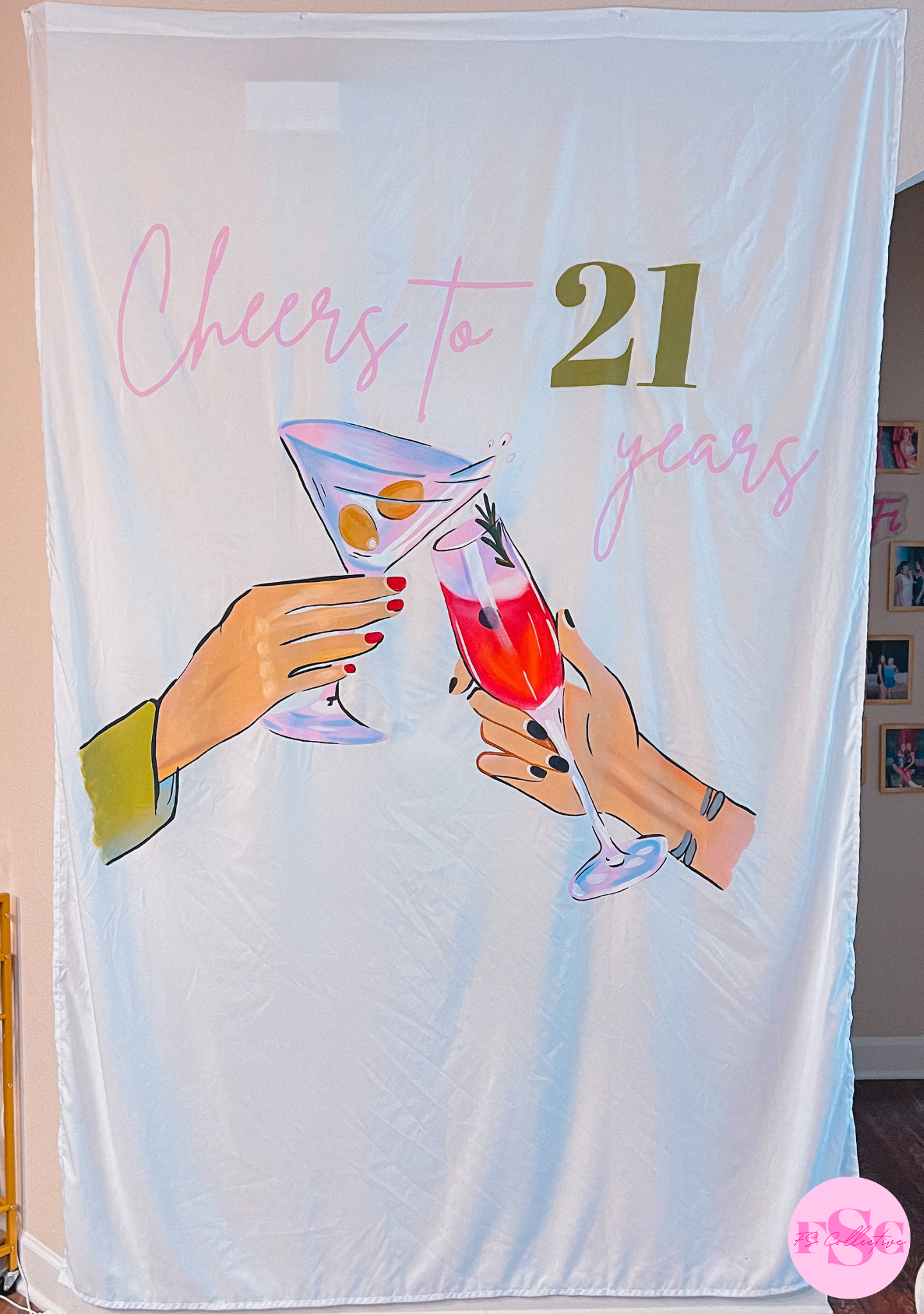 Custom Bed Sheet Banner