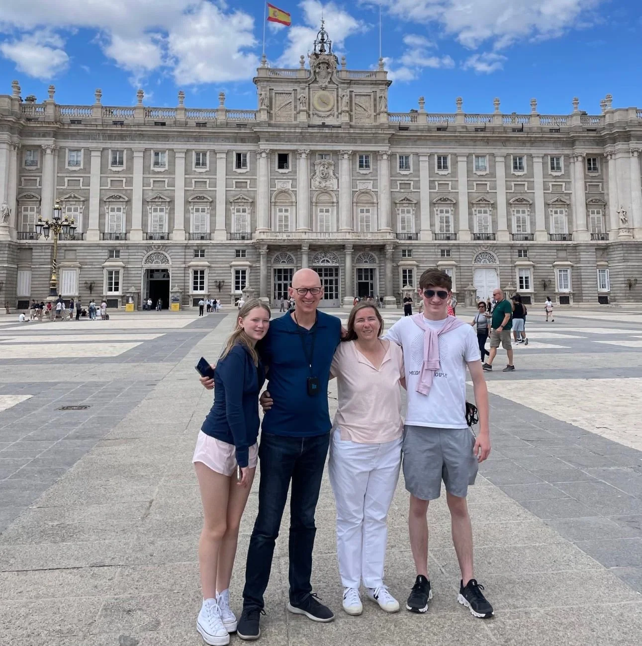 Deonne Swanson Royal Palace of Madrid, Spain