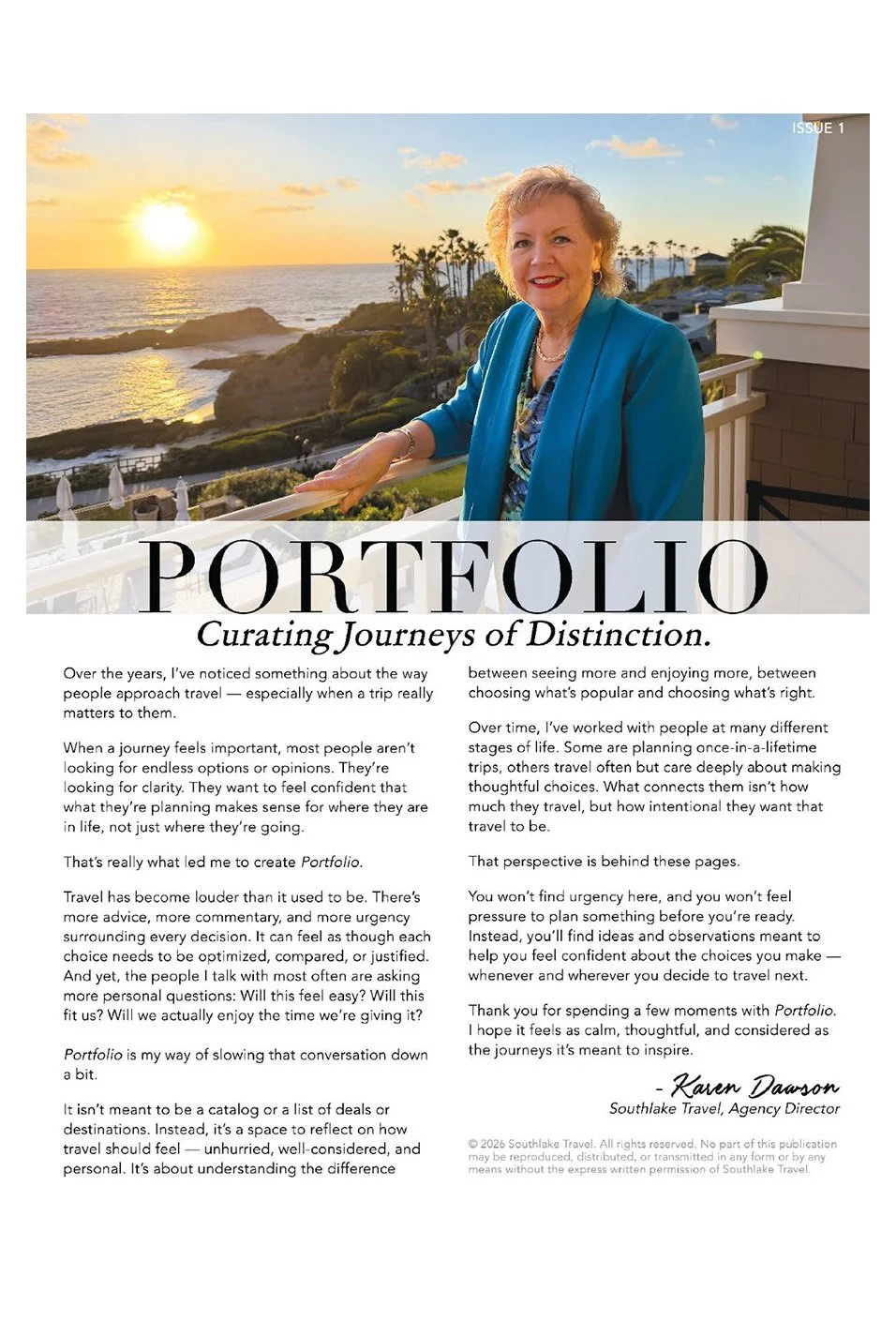 portfolio articles curated journeys of distinction