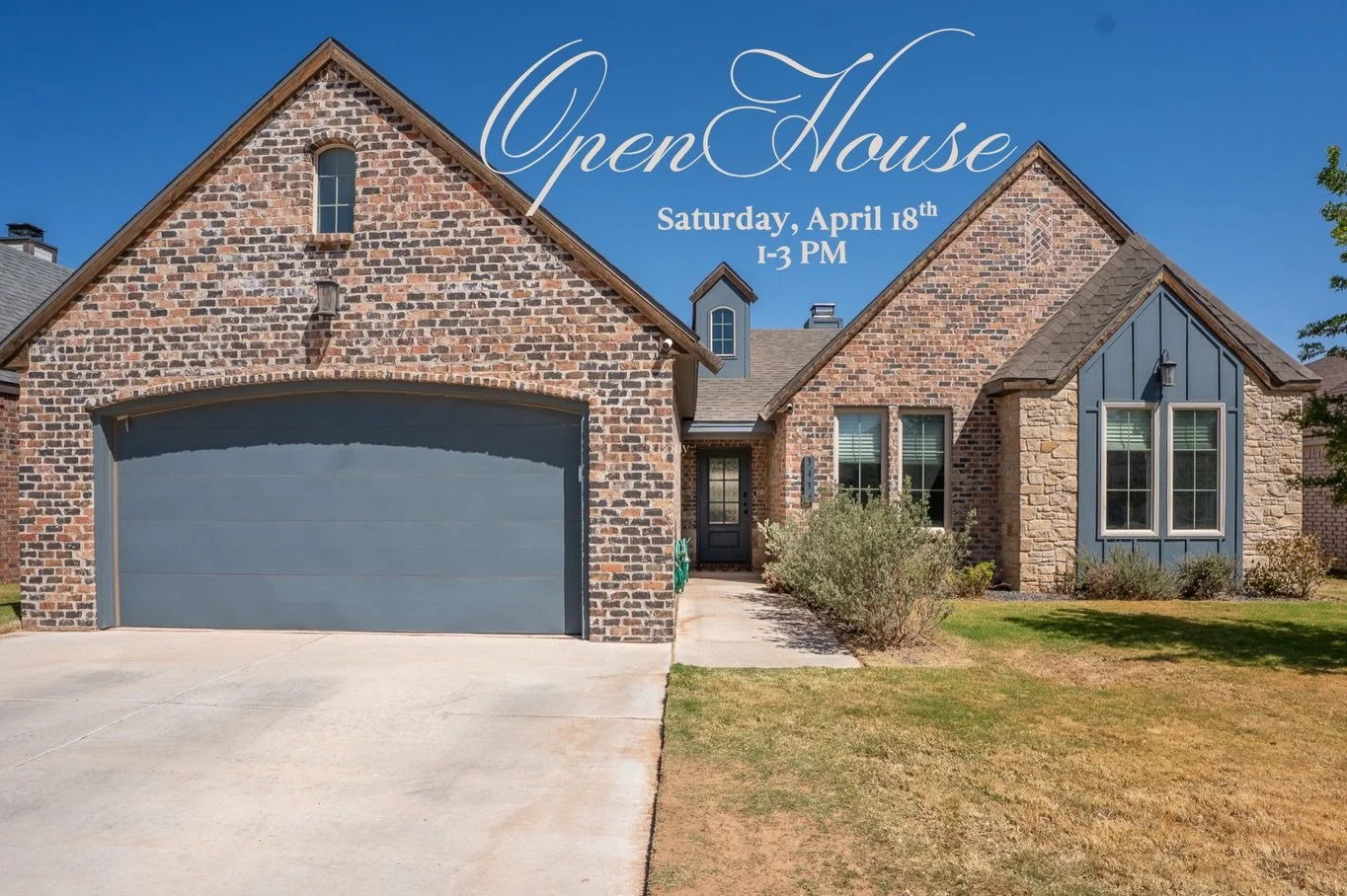 Not all homes are worth your Saturday&hellip; this one is 👀

Come see what real life looks like at
📍3436 125th St. Lubbock, TX
🏡 OPEN HOUSE
🗓 Saturday, April 18th
⏰ 1&ndash;3 PM

4 bedrooms, 2 bathrooms, office/bonus room, custom built ins, 2 bac