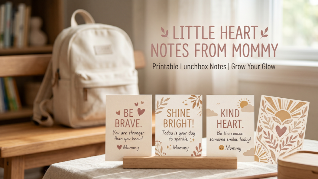 Little Heart Notes From Mommy – Printable Lunchbox Love