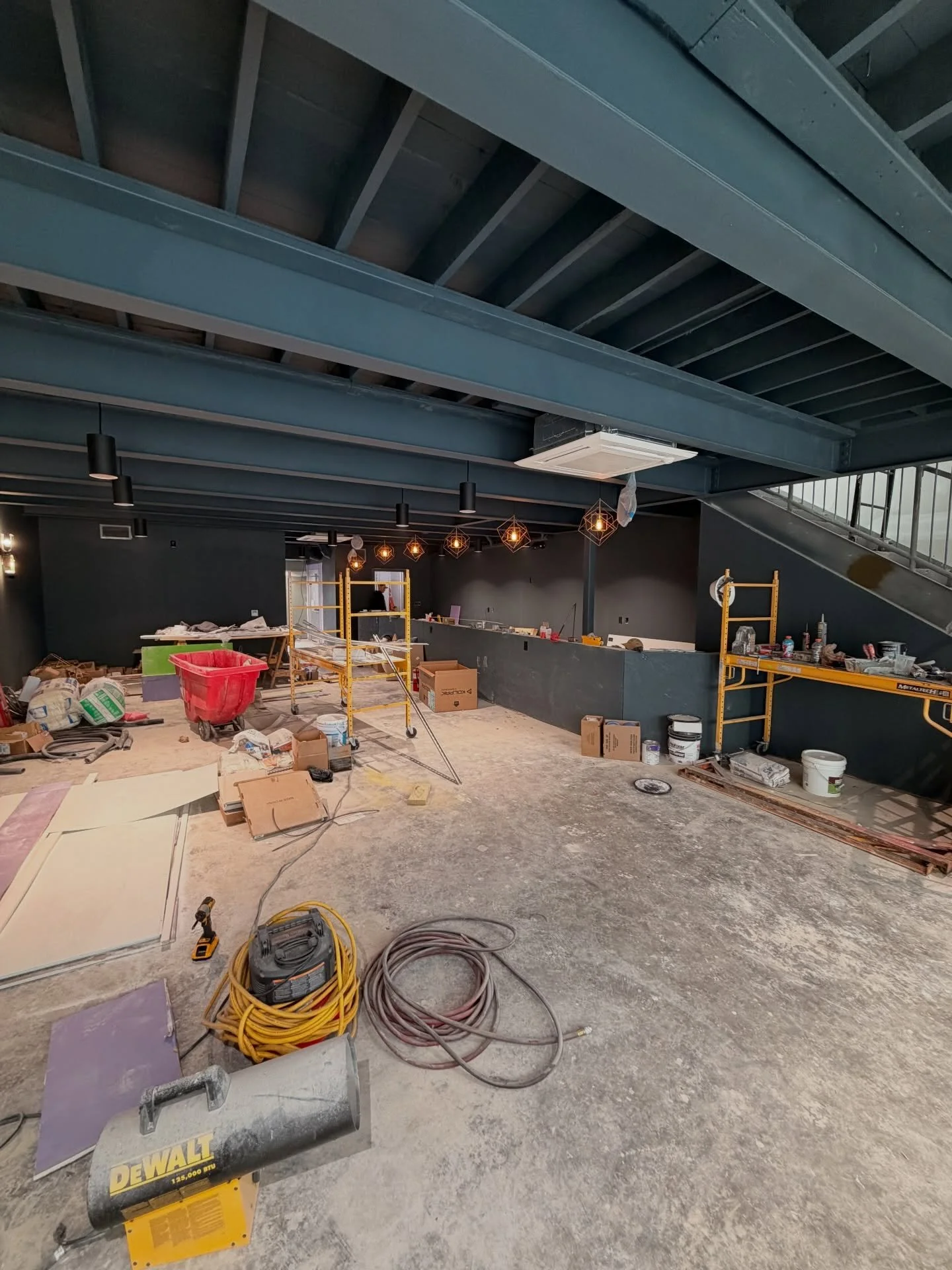 Exciting progress update! 🤩 We have paint on the walls, and light fixtures are being installed! One step closer to your new favorite cocktail bar.

Want to be apart of something new and exciting? We&rsquo;re looking for bartenders and hospitality pr