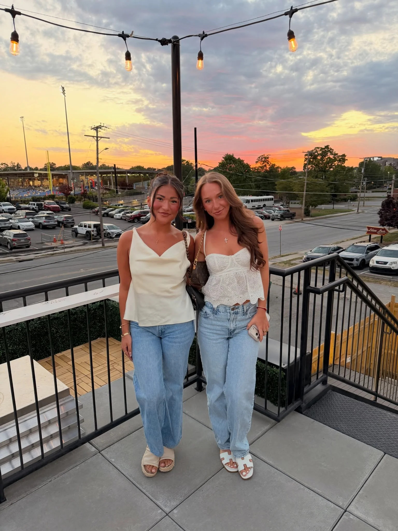 Golden hour hits different from up here. 🌇 Revival opens today at 3:30&mdash;join us until 1am! 🍸