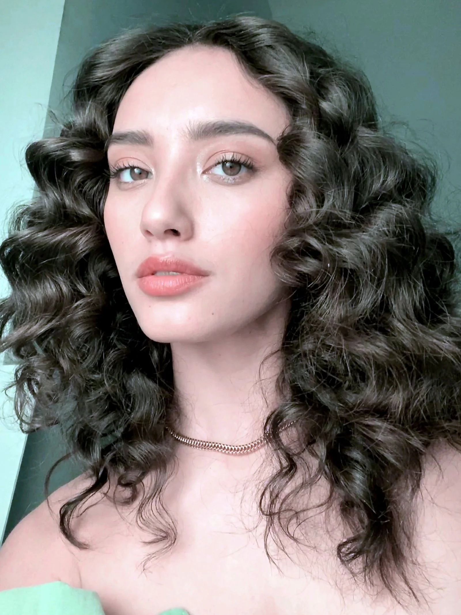 Luxury soft glam bridal makeup by Elisa Flowers in NYC featuring luminous skin