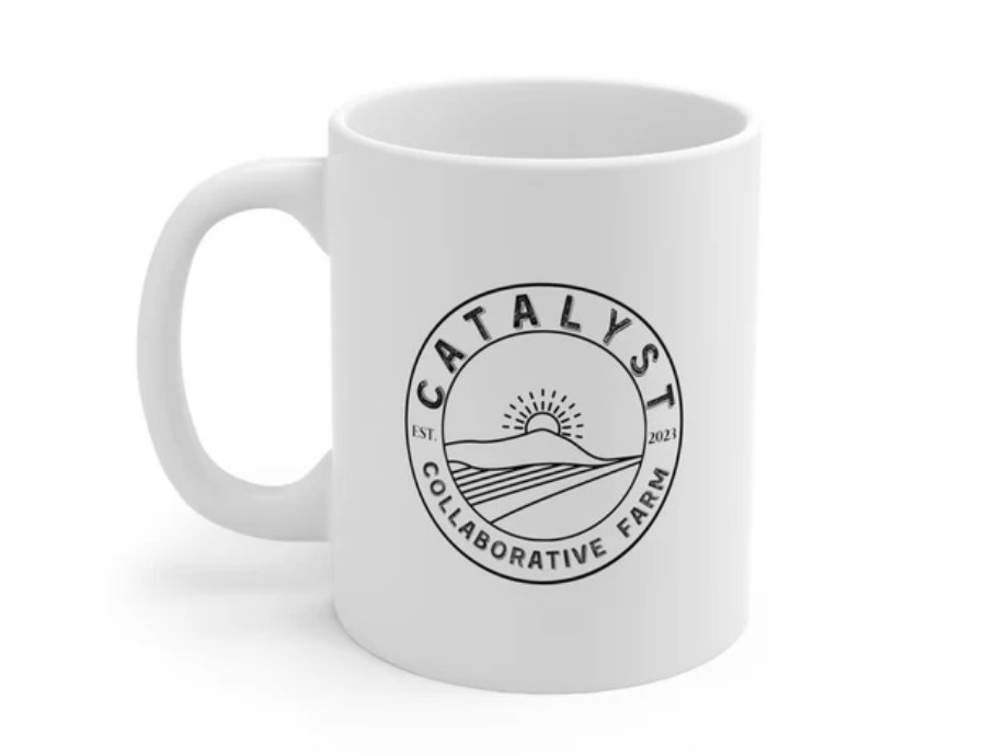 Catalyst Collaborative Farm Logo Mug, 11oz Black or White