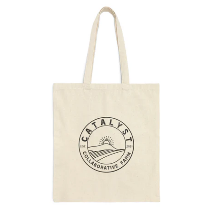 The CCF Logo Cotton Canvas Tote Bag