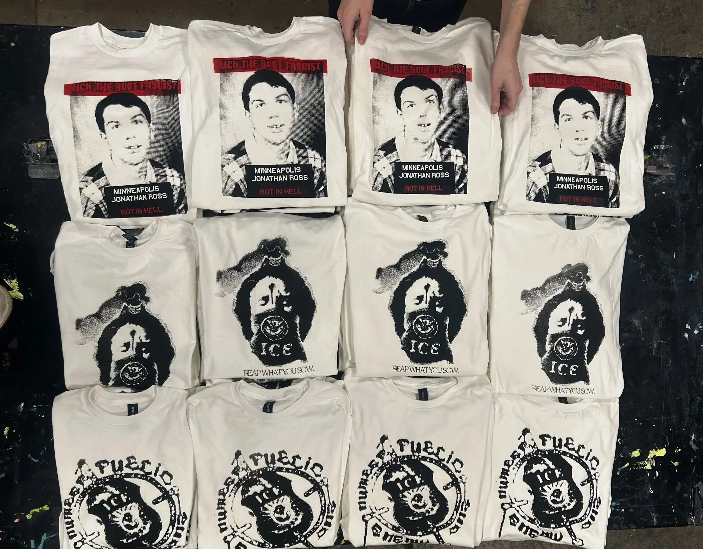 ANTI-ICE FUNDRAISER TEES