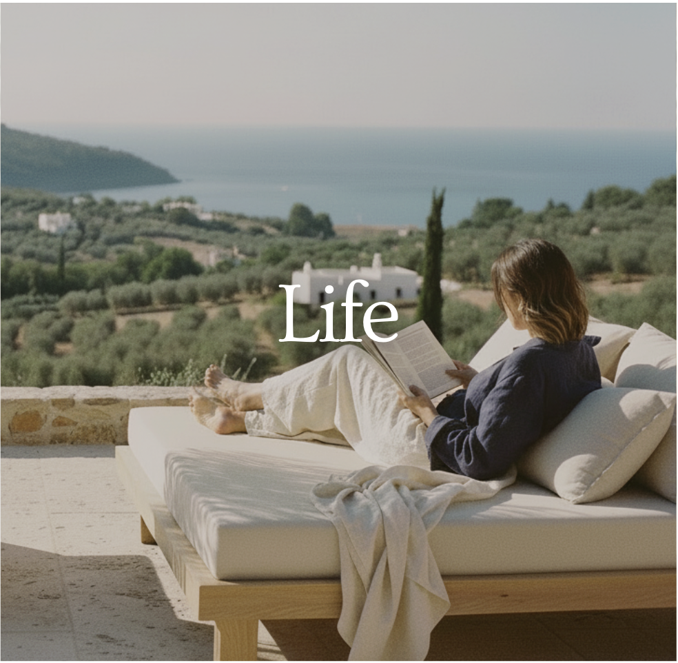 The essentials and small rituals that support growth, travel, work, family and everything in between.