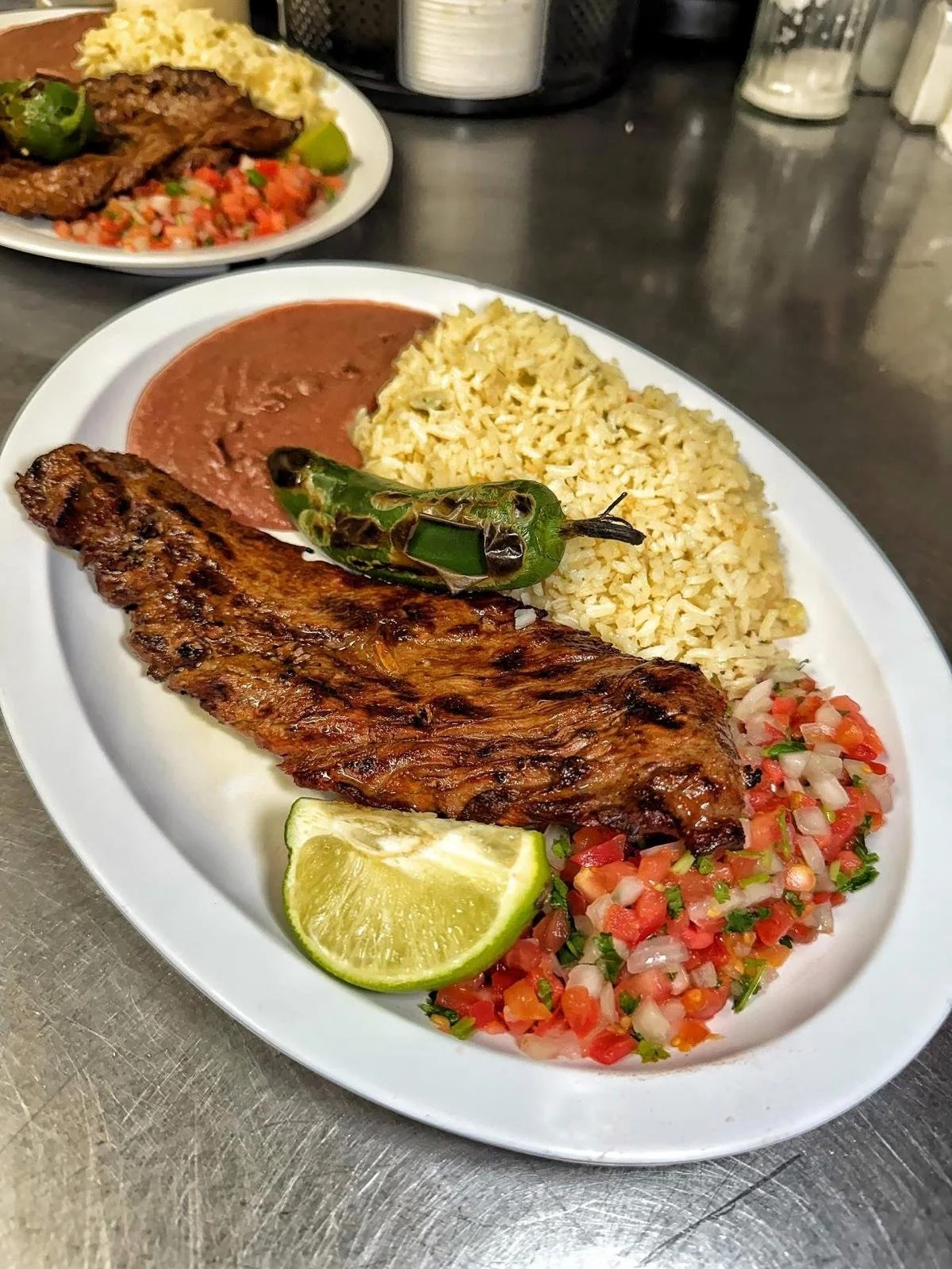 Gourmet Carne Asada Plate