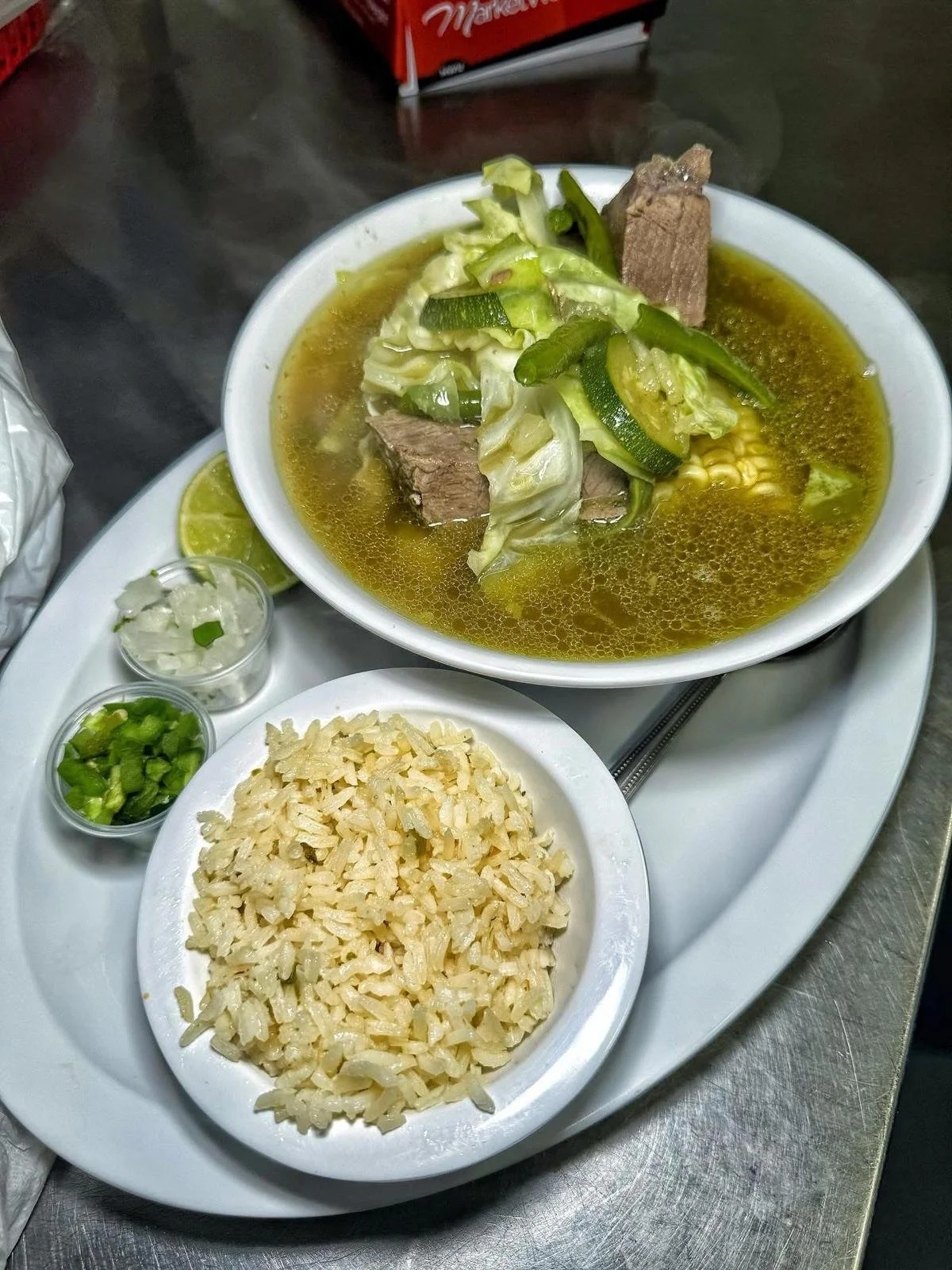 Sopa de Res ( Beef Soup )