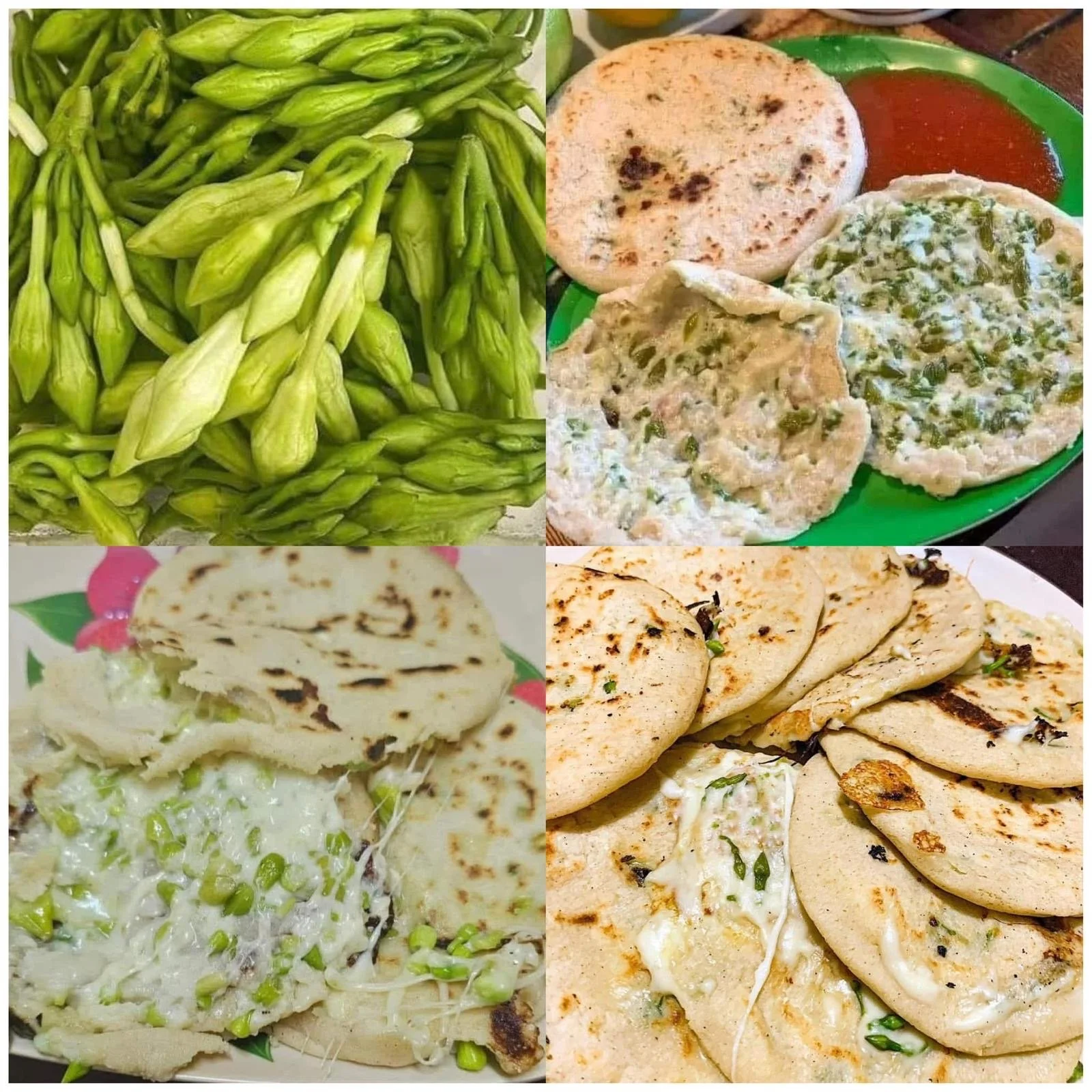 Queso con Loroco (Loroco and Cheese )