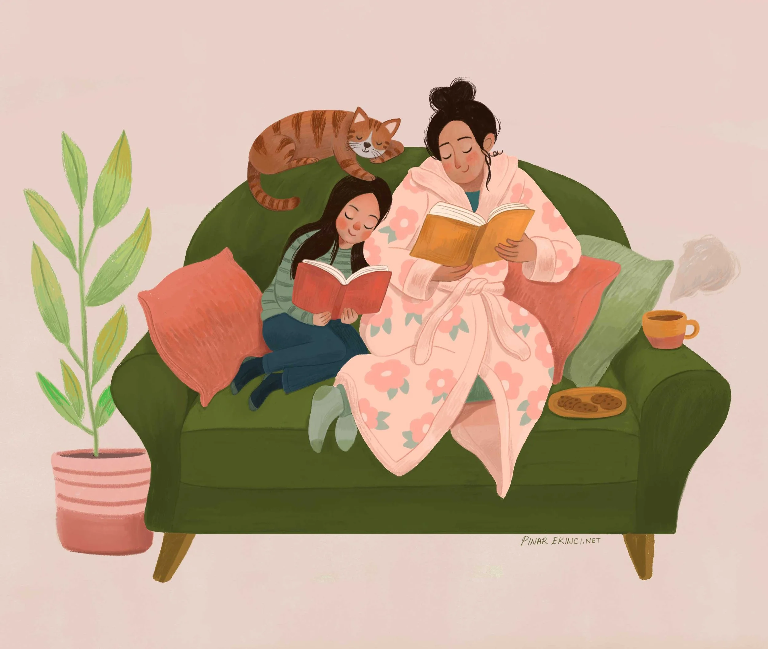 Reading Book with my Child